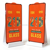 Protection d'écran en verre trempé 9H, couverture intégrale 21D, colle complète, tactile sensible, pour smartphone SPARK50 F3 F3 PRO