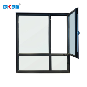 GKBM Double vitrage haut de gamme 55 à rupture thermique Fenêtre à battant <span class=keywords><strong>réfractaire</strong></span> pour salle de coupe-feu - Product Image 4