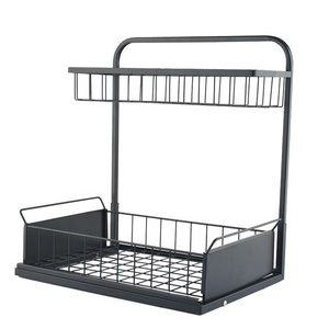 Estante Esquinero Metálico para Especias, Estante de Almacenamiento Esquinero de Hierro para Encimera, Acabado Cromado, Diseño Flexible Ecológico para Esquina de Cocina - Product Image 6