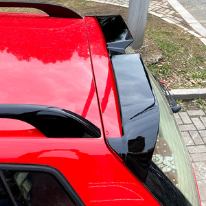 Oddingtoff Rear Wing Spoiler For Volkswagen Polo 9N 2003-2008 Piano <b>Black</b> ABS <b>Trunk</b> Mount - Product Image 4