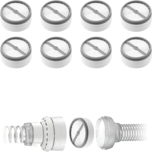 Filtri <span class=keywords><strong>CPAP</strong></span> in Polipropilene Traspirante Ecologico per Aria Pulita, Cartucce di Ricambio HME HumidX Plus Compatibili con ResMed - Product Image 3