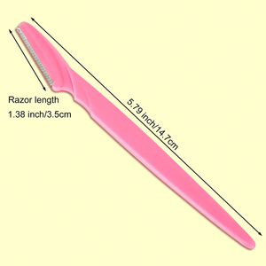 <span class=keywords><strong>Rasoio</strong></span> professionale <span class=keywords><strong>per</strong></span> <span class=keywords><strong>sopracciglia</strong></span> da 3 pezzi con copertura protettiva, trimmer multiuso <span class=keywords><strong>per</strong></span> <span class=keywords><strong>sopracciglia</strong></span> e <span class=keywords><strong>rasoio</strong></span> <span class=keywords><strong>per</strong></span> il viso <span class=keywords><strong>per</strong></span> donne e uomini - Product Image 2