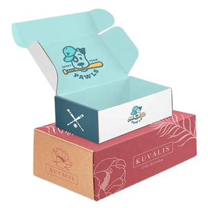 Custom Recyclable Corrugated Cardboard Gift Paper <b>Box</b> Packaging with Stamping Logo for Cosmetic Beauty Product - Product Image 1