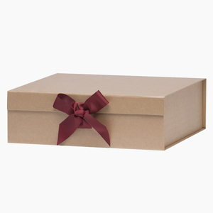 Custom Size Rose Gold Luxury Magnetic <b>Gift</b> Package Paper <b>Hamper</b> <b>Box</b> with Magnetic Catch - Product Image 2