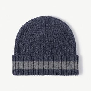 Custom logo <b>Beanie</b> <b>Hats</b> Unisex Short Skull Cap High Quality Winter Outdoor Designer Knitted <b>Hat</b> Warmth Stripes Pattern - Product Image 6