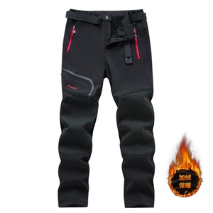 Pantalon de randonnée imperméable et à séchage rapide pour homme, pantalon de combat multi-poches, pantalon tactique, grande taille, épaissi - Product Image 2