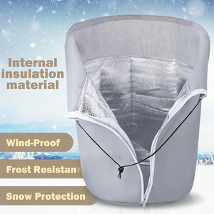 Good Morning Garden Plant Cover Gray Polyester Waterproof Dustproof Sunproof For Fruit <b>Tree</b> Protection <b>Outdoor</b> Use - Product Image 3