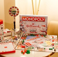 Jeu de société classique sous licence Hallmark Channel, impression couleur, boîte cadeau personnalisable pour 4 joueurs, éducatif