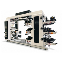 Imprimantes flexographiques 4 couleurs, largeur d'impression 1200 mm, machine d'impression flexo pour film plastique