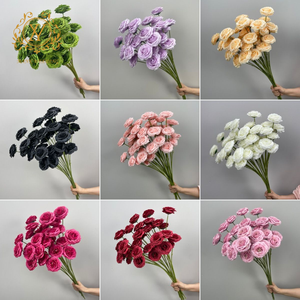 Simulación de Rosas de Burbuja para Decoración de Bodas, Flor de Seda Suave para Ventana, Arreglo Floral para Banquete de Boda - Product Image 2