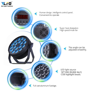 <span class=keywords><strong>18x10W</strong></span> RGB 3in1 dẫn tường máy giặt ánh sáng cho DJ Disco bar - Product Image 5