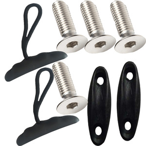 Ensemble de poignées en acier inoxydable pour kayak, détachables, pour lacs, rivières, usage récréatif - Product Image 5