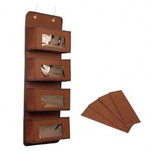 กระเป๋าจัดระเบียบแบบแขวนประตูมีของจำนวนมาก - Product Image 1