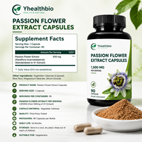 Ekstrak Bunga Passion Sumber Botani Kapsul Keras Teruji oleh Pihak Ketiga Suplemen Herbal Produk Makanan Kesehatan