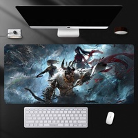 Tapis de souris et tapis de jeu double face anti-dérapant et épaissi pour protection contre les radiations, pour bureau d'ordinateur, en stock