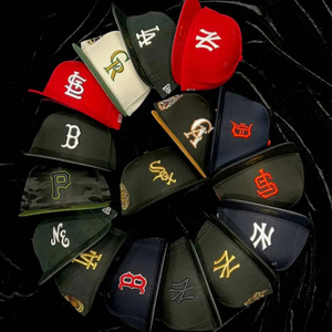 Cappelli Snapback Originali Nuovi all'Ingrosso, Cappelli Fitted Era, Cappelli Dad Distressed, 59FIFTY con Visiera Piatta, Stile Hip Hop, a 6 Pannelli - Product Image 1