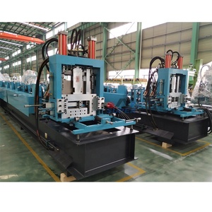 Máquina Automática de Perfilado de Correas CZ de 70-320 mm - Máquina de Fabricación de Canales <span class=keywords><strong>C</strong></span> y Z de Cambio Rápido para la Construcción de Edificios de Acero - Product Image 2