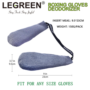 Desodorizantes para guantes de boxeo LEGREEN, absorben el olor y la humedad, desodorizante para equipo de boxeo, inserto desodorante deportivo, bolsa de carbón activado natural. - Product Image 2