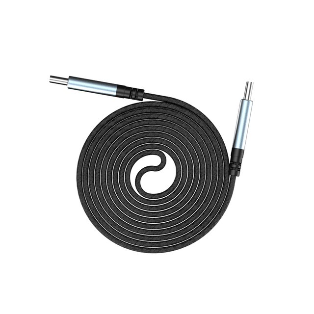 Customized 60w/100w 1.2m 3a Fast Charging Dual Type C-C Magnetic Braiding Eco-Friendly Data Cable for Mobile Phones Tablets