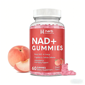 Gummies NAD+ ODM/OEM pour la croissance des cheveux, personnalisables, 60 unités, produit de santé anti-âge - Product Image 1