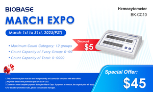 바이오베이스 중국 휴대용 혈구계 최대 12 그룹 수 범주 혈액 세포 카운터 실험실 용 혈구계 - Product Image 2