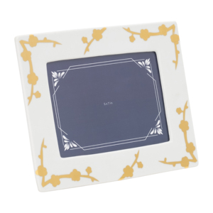 Cornice decorativa con immagine di fiori di ciliegio 5x7 in porcellana per decorazioni da tavolo, soggiorno, ufficio, scrivania - Product Image 2
