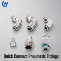 Conector de interfaz de tubo de refrigeración por agua para láser de fibra Precitec Quick Plug 1064nm 1500W/3000W, nuevo precio competitivo, boquilla láser