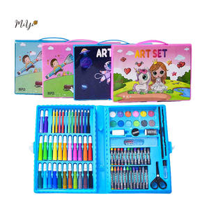 Kits de Dibujo Profesionales con Diseños Gratuitos, Estuche de Plástico No Tóxico, Caja de Regalo para Niños, Set de Arte para Pintar y Dibujar - Product Image 4
