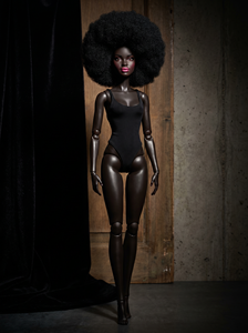 <span class=keywords><strong>Poupée</strong></span> Mannequin Noire Articulée 30 cm (12 pouces) Cheveux Longs Ondulés Afro-Américaine Interactive Vente en Gros - Product Image 5