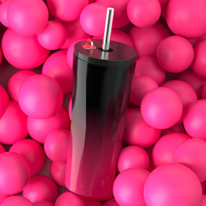 Bicchieri Termici Diamantati di Alta Qualità con Logo Personalizzato, 700ml, Vendita all'Ingrosso, Doppia Parete in Acciaio Inossidabile, Isolati, con Scatola e Bottiglia - Product Image 4