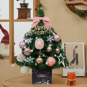 Mini Árbol de Navidad con Luces LED para Decoración de Mesa, Juego de Regalo de Año Nuevo 2026, Figuras y Juguetes Navideños - Product Image 2