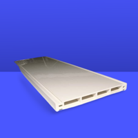 Panneau creux en PVC pour salon, profilés muraux et de fenêtres en plastique extrudé UPVC, couleur et taille personnalisées, résistant à la corrosion