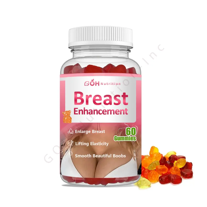 GOH OEM Private Label Breast Enlargement Gummies Lifting And Firming Breast Enhancement Gummies