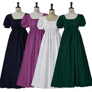 Femmes médiévales robe de régence victorienne robe Bridgerton Costume Cosplay Longuette princesse robes de bal tenue de chimie