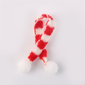 Giáng Sinh <span class=keywords><strong>Mini</strong></span> Knit Búp Bê Mũ Và Chiếc Khăn Trang Trí Nội Thất <span class=keywords><strong>Mini</strong></span> Santa Hat Cho Craft DIY Cho Ngày Valentine Mùa Đông Rượu Vang Chai Quà Tặng - Product Image 6
