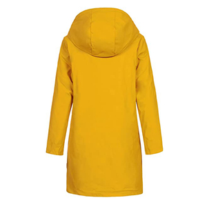 Fashion Warm Liner <strong>Parker</strong> Raincoat New Casual Winter Jacket <strong>Women</strong> Long Hooded Parka Fur Collar Long Rain Coat - Product Image 3