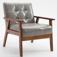 Fauteuil moderne en tissu pour salon, café, zone de réception, petit bureau, usage domestique, mobilier de maison