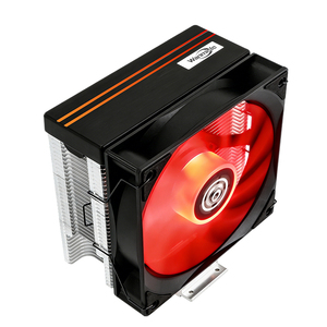 Wanmisle พัดลมคอมพิวเตอร์ RGB 4ท่อความร้อนพัดลม CPU 120mm PWM เงียบ LGA115X/1200/17XX/1366 CPU ชุดระบายความร้อนสูง perfor - Product Image 1