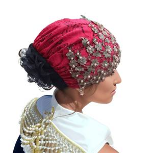 Elegante hiyab de encaje de color liso, adecuado para mujeres musulmanas, ecológico y transpirable, personalizable con logotipo. - Product Image 5