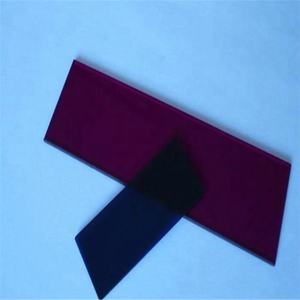 Lentille ZB1 personnalisée en usine avec support OEM en verre filtrant violet violet - Product Image 3