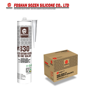 Neutral <strong>Silicone</strong> SOZEN-830 Silicona Glue <strong>for</strong> Glass with Good Adhesion and Weather Resistance <strong>Silicone</strong> Sealant Customizable Color - Product Image 3