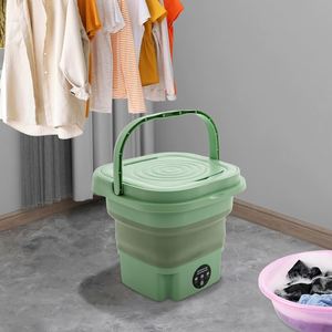 New Electric Plastic 9L Underwear Socks Semi-automatic Foldable Tub Portable <b>Mini</b> <b>Washing</b> <b>Machine</b> with Spin Dry Outdoor - Product Image 4