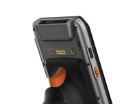 CARIBE-escáner de código de barras para PL-55L Android 8,1, 1D, 2D, PDA con pistola de agarre, Terminal de mano de largo alcance, lector UHF Rfid