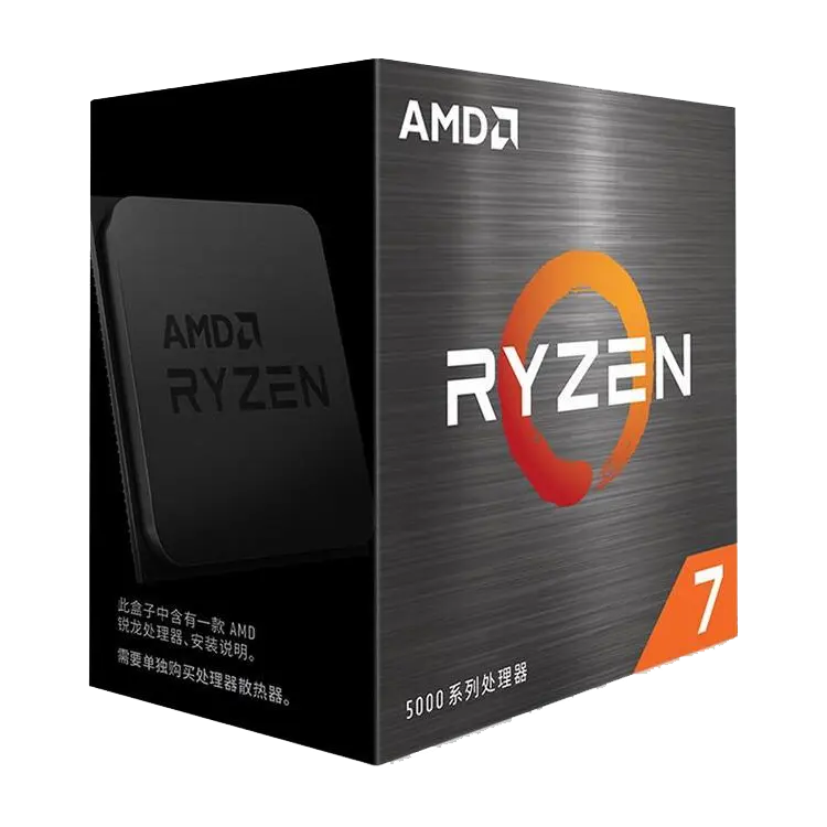 AMD R7 5800X 시리즈 버전 (Zen 3) 8 코어 3.8 GHz 소켓 AM4 105W 데스크탑 프로세서-100-100000063WOF