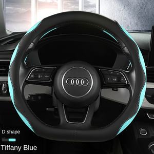 Nouveau couvre-volant en cuir F25 Nappa léger respirant évacuation de l'humidité ajustement serré <span class=keywords><strong>pour</strong></span> toutes les saisons utilisation générale de la <span class=keywords><strong>voiture</strong></span> - Product Image 6