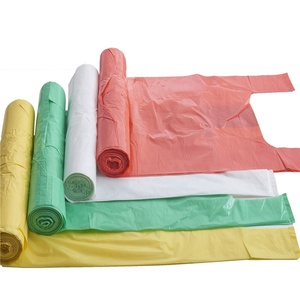 Hot Selling Compostable Material Black or Clear Plastic Trash Can Liner <b>Bag</b> on Roll - Product Image 1