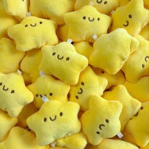 Wholesale Cute Plush Star Figurines Squeaky <b>Dolls</b> Keychains for Student Backpack Pendants and DIY <b>Accessories</b> - Product Image 1