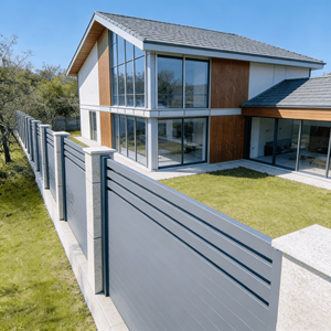 Pannelli per Recinzione Semi-Chiusa da Esterno, Sistema di Partizione Completa per <span class=keywords><strong>Giardino</strong></span>, Pannelli in Lega di Alluminio - Product Image 3