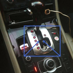 Funda Protectora de Cuero para Palanca de Cambios de Audi A8 y Bentley A4, Compatible con Modelos A5 A3 A6 Q5 - Número de Pieza 4E1713187A - Product Image 1