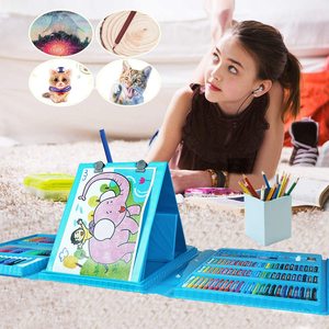 Super Mega 208-teiliges Umweltfreundliches Kunst-<span class=keywords><strong>Set</strong></span> mit Ölpastellkreiden, Wasserfarben, Buntstiften für Künstler, Erwachsene & Anfänger - Product Image 5